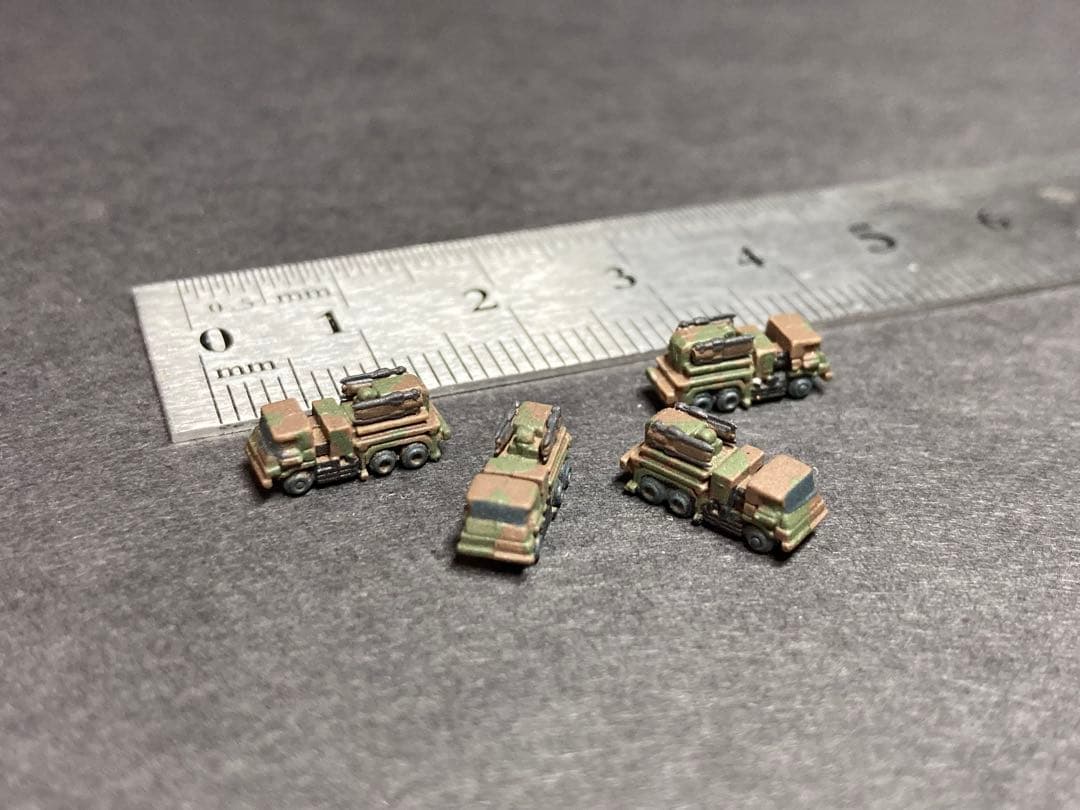 【完成品 44台】1/700 陸上自衛隊 車両セット1 (ピットロード)
