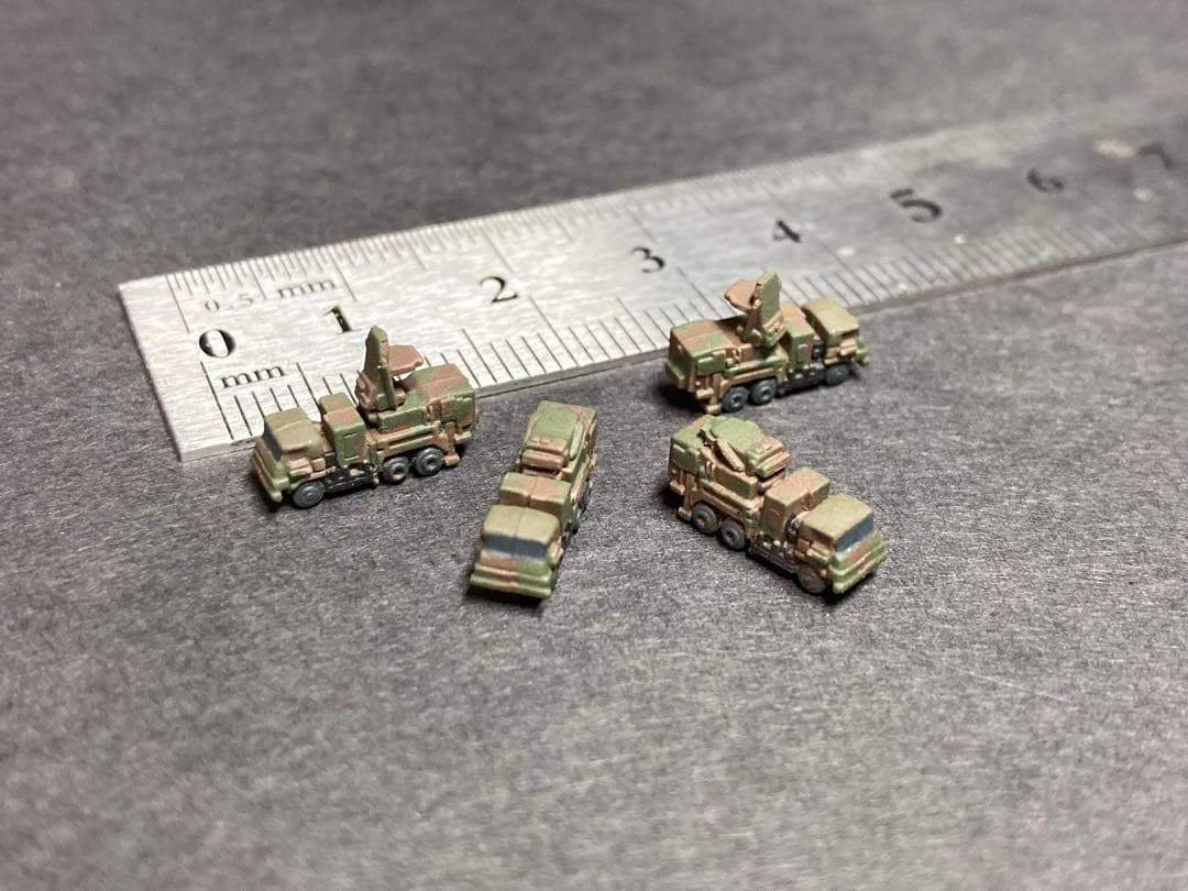 【完成品 44台】1/700 陸上自衛隊 車両セット1 (ピットロード)