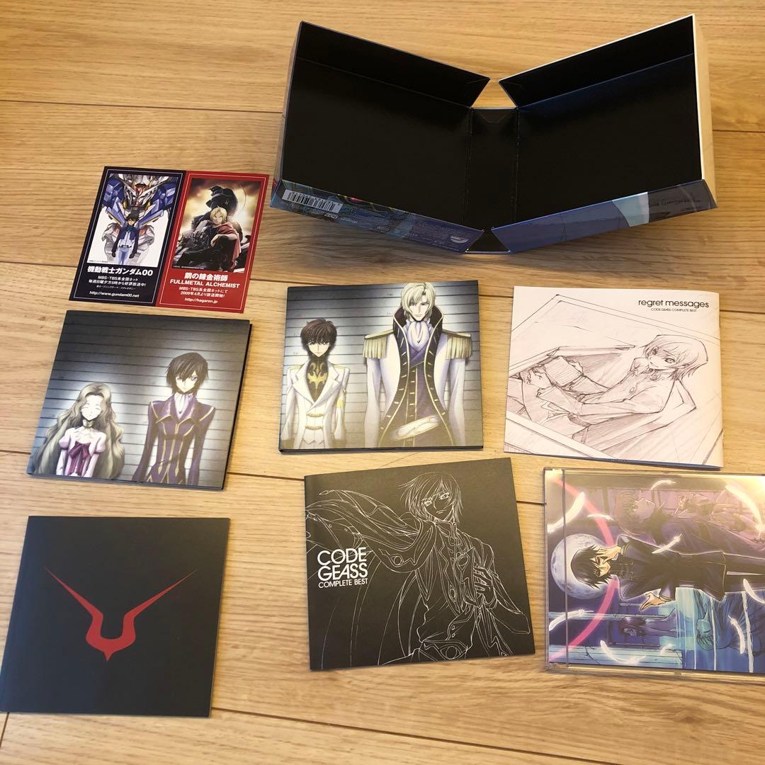コードギアス 反逆のルルーシュDVD&CD BOX 特典付き
