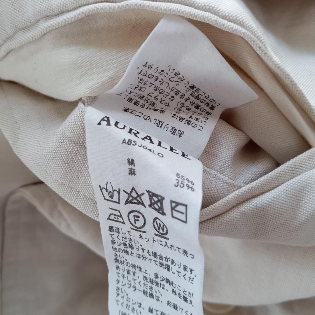 専用AURALEE オーラリー リネン　ダブル ジャケット 日本製 X3226