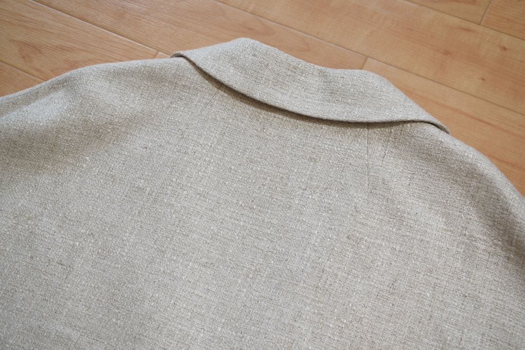 【HANAE MORI/ハナエモリ】ベージュ 変形ジャケット　38/M