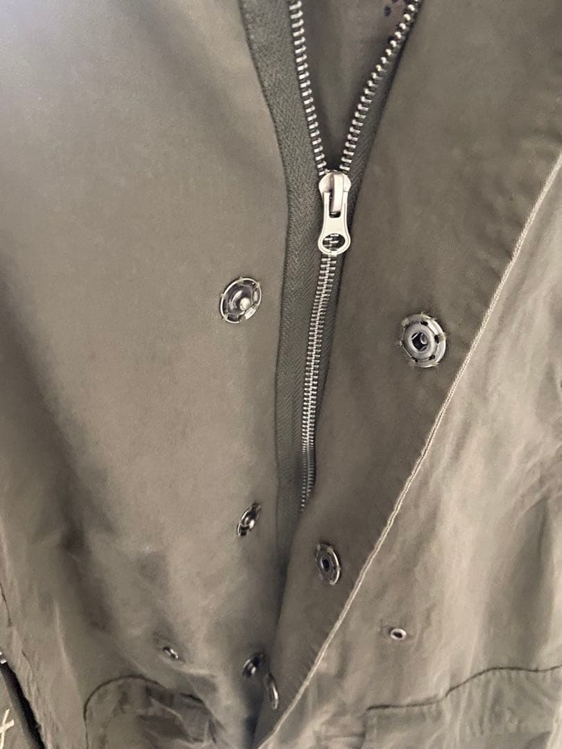 ジャケット・アウター coyseio WASHED MILITARY JACKET / KHAKI