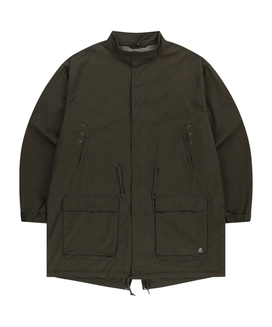ジャケット・アウター coyseio WASHED MILITARY JACKET / KHAKI