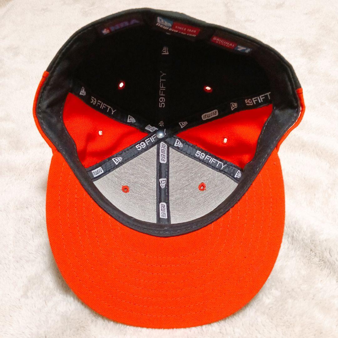 USA製 NEW ERA 59FIFTY ニックス 61.5cm 90s 黒橙