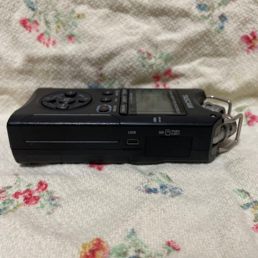 TASCAM DR-40（風防付き）
