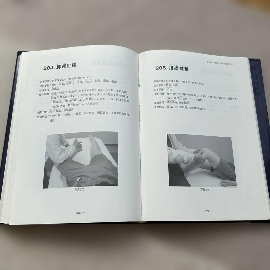 目でみる中国推拿　基本手技のテクニック