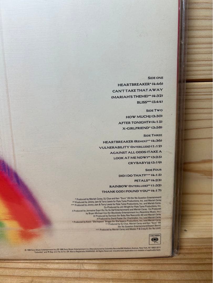 洋楽 Mariah Carey - Rainbow