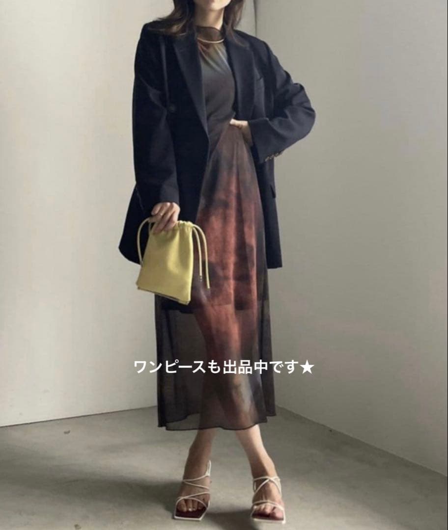 美品★ CLASSIC MINIMAL TAILORED JACKET