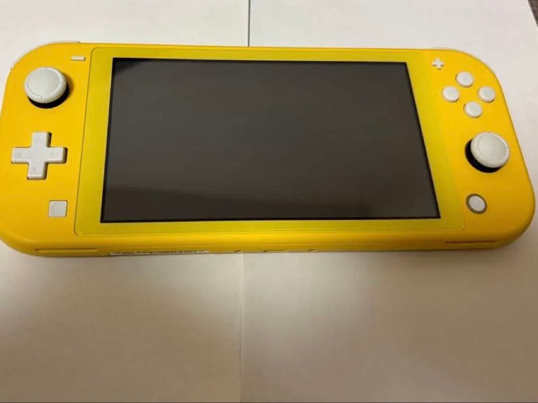 【ジャンク品】Nintendo Switch Lite イエロー 本体