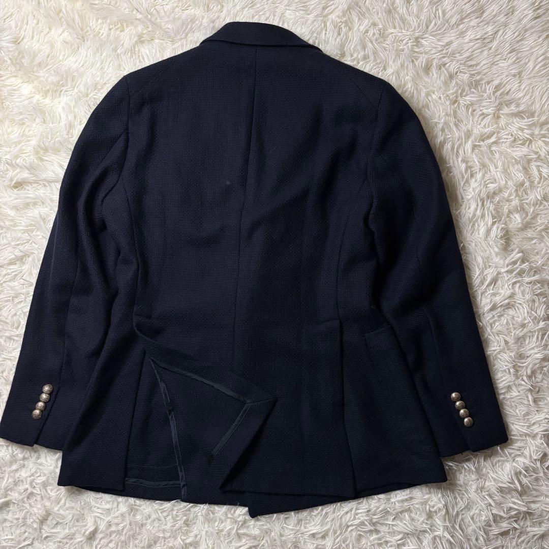 TAGLIATORE Brilla ダブル 紺ブレ アンコン 銀ボタン