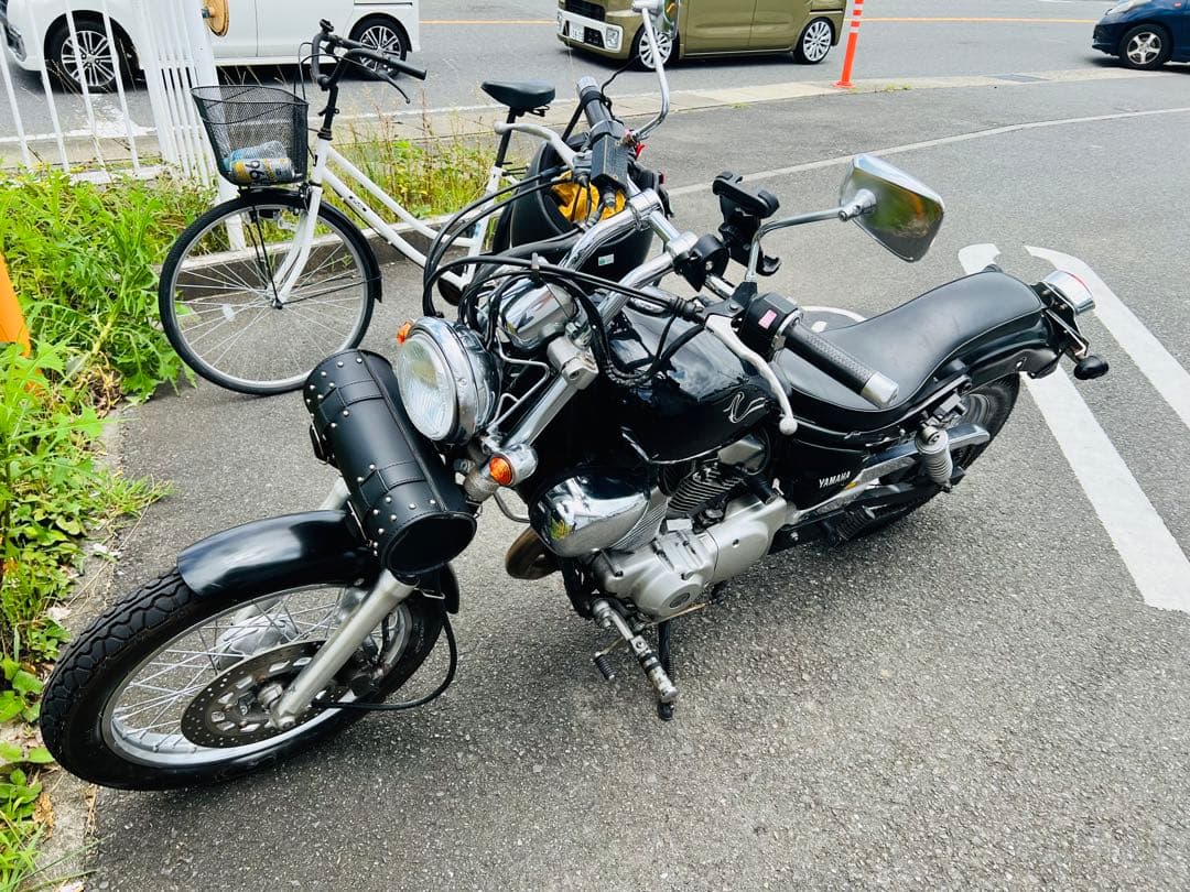 【希少】EASYRIDERS ビラーゴ250 コブラシート