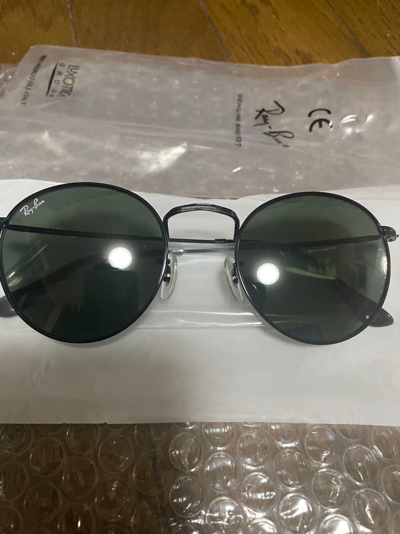 RayBan レイバン ROUND L ブラックRB3447 キムタク