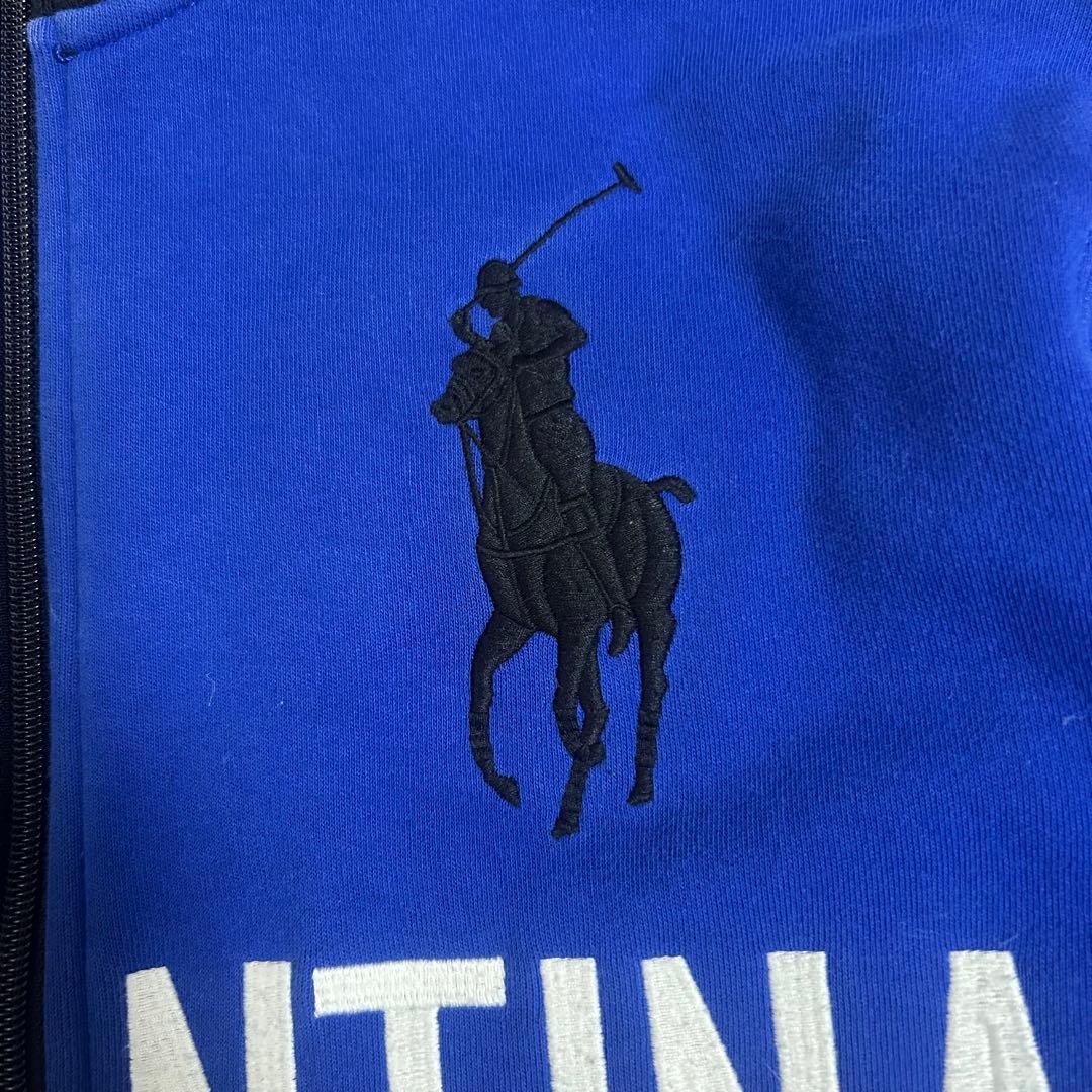 00s Polo Ralph Lauren トラックジャケット アルゼンチン 青