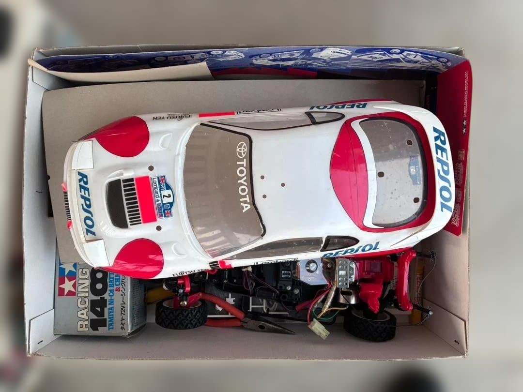 TAMIYA TOYOTA CELICA GT-FOUR RC ジャンク扱い