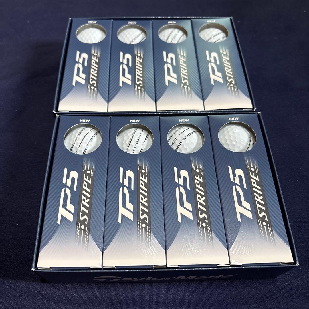 TaylorMade TP5 ストライプ　2026モデル ゴルフボール 2ダース