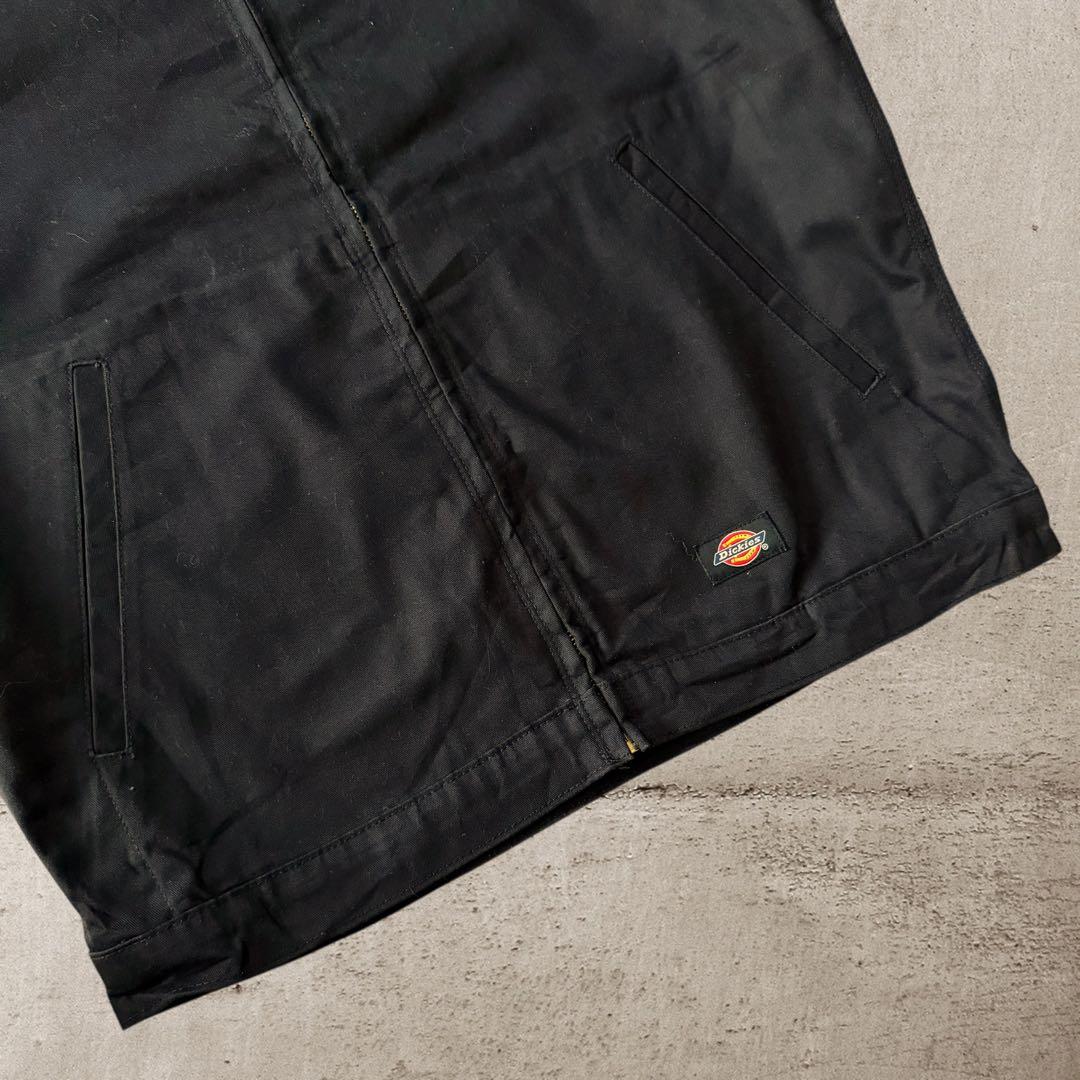 人気Dickiesディッキーズアイゼンハワージャケットワークジャケット短丈黒M