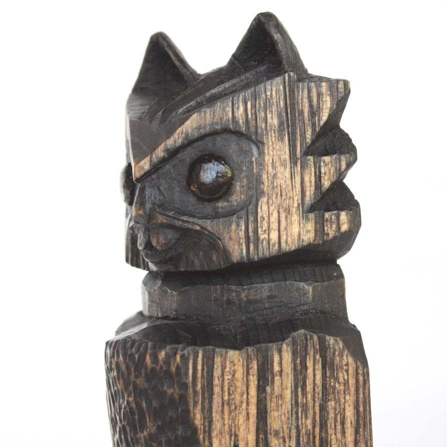 円空仏　猫如来・猫護法神セット