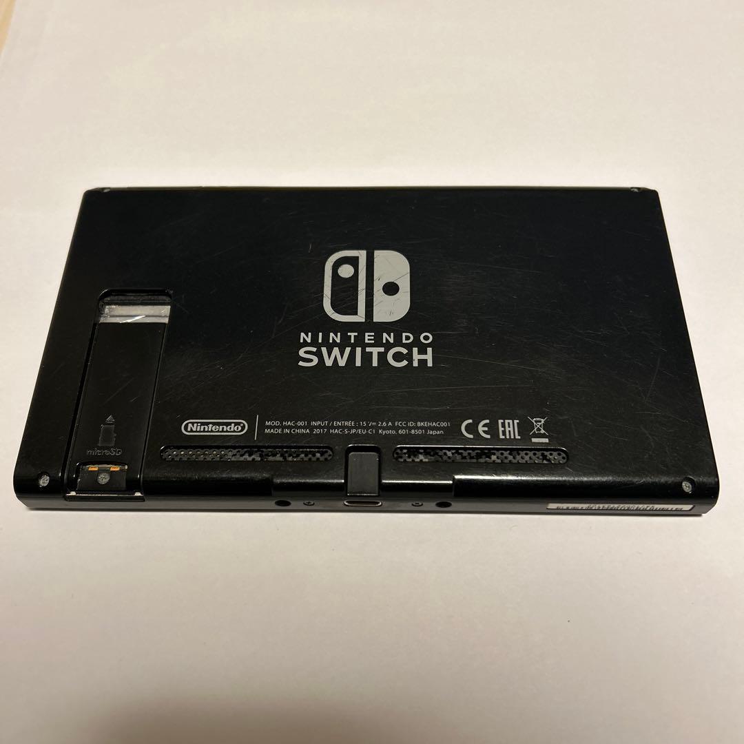 Nintendo Switch 本体 〔ジャンク品〕青と赤のJoy-Con付き
