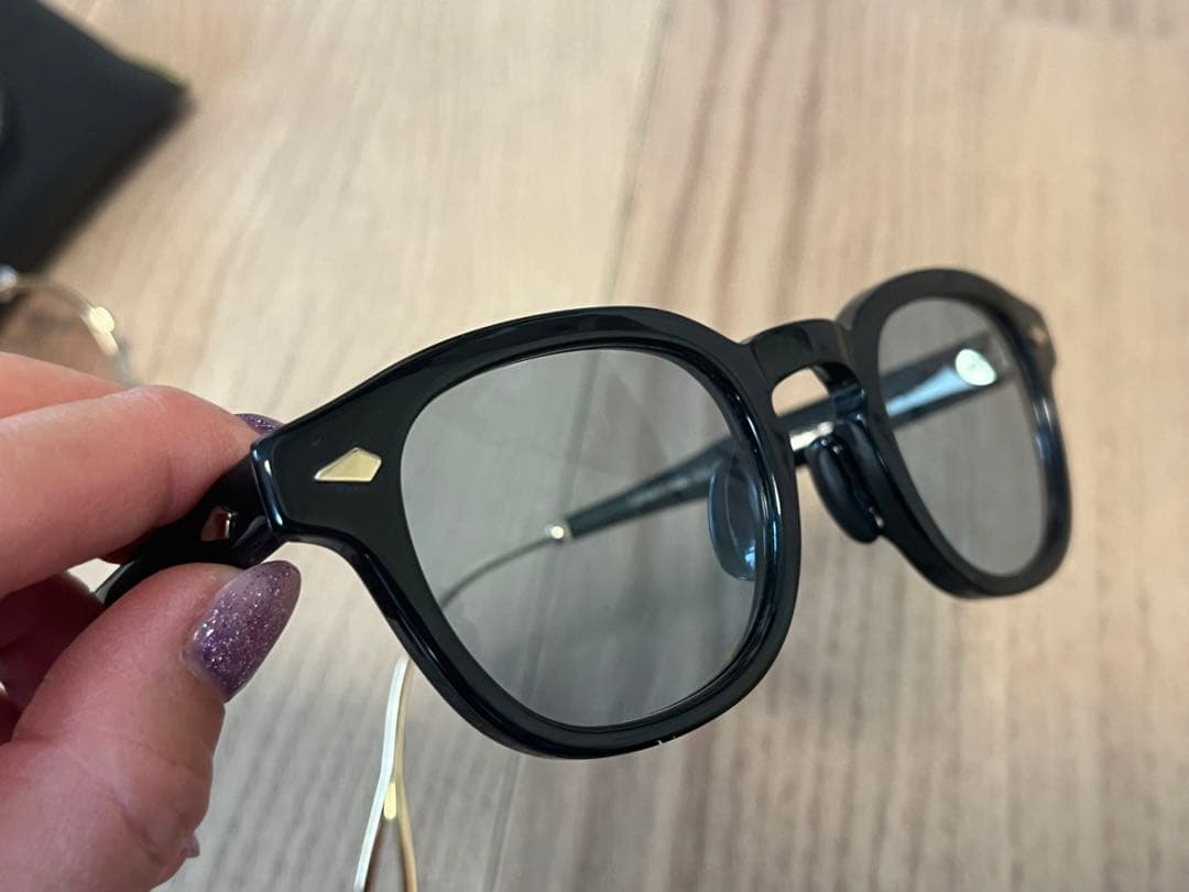 MOSCOT ブラックフレーム サングラスセット