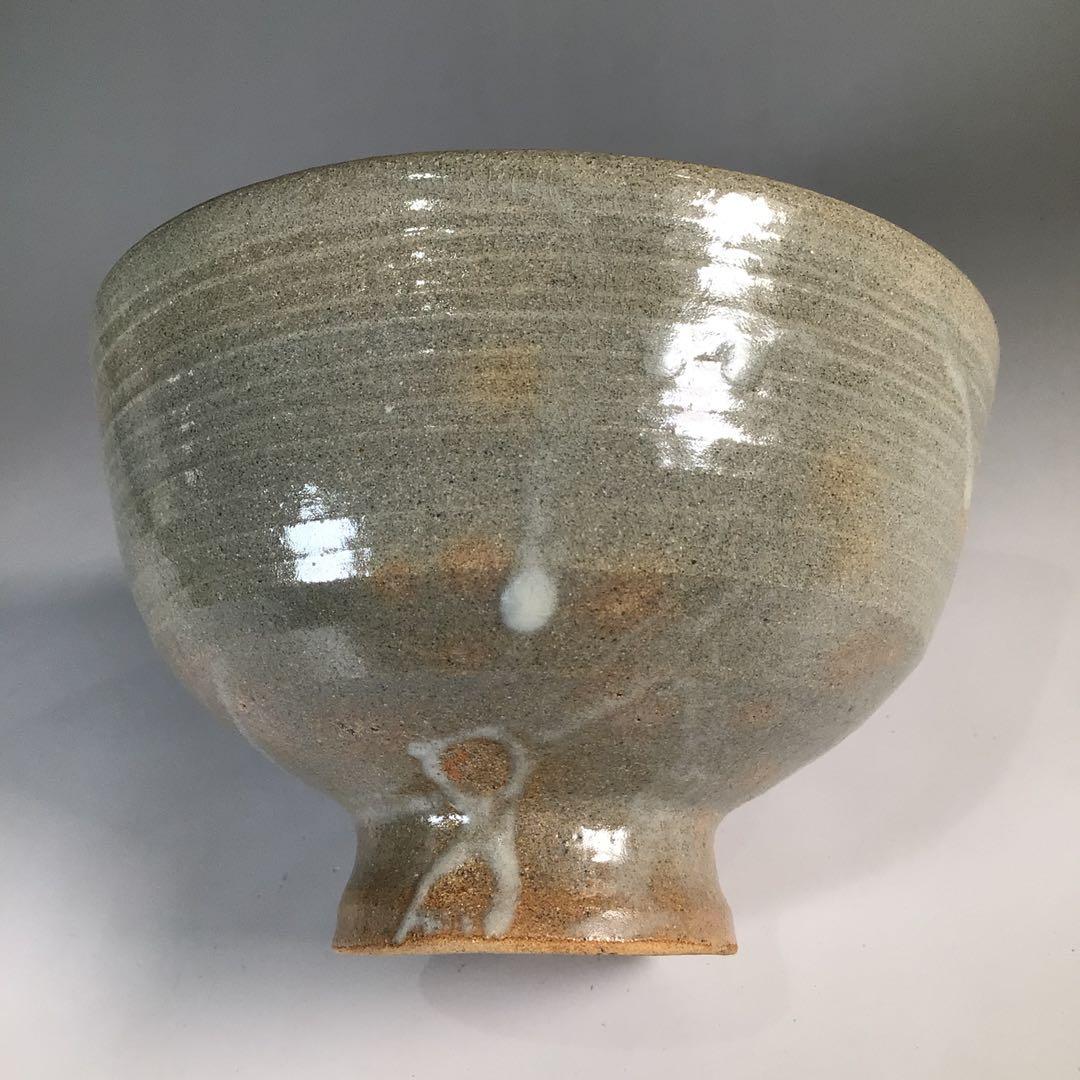 Ｎ８２８　茶碗　『廣州窯造』『呉器茶碗』　抹茶碗　共箱　茶道具
