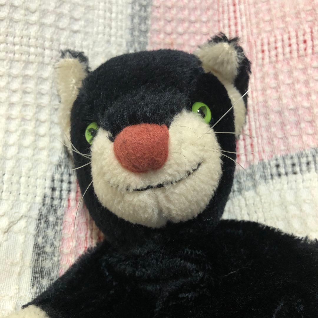 カリスト社　kallisto ネコ　ぬいぐるみパペット　中古品