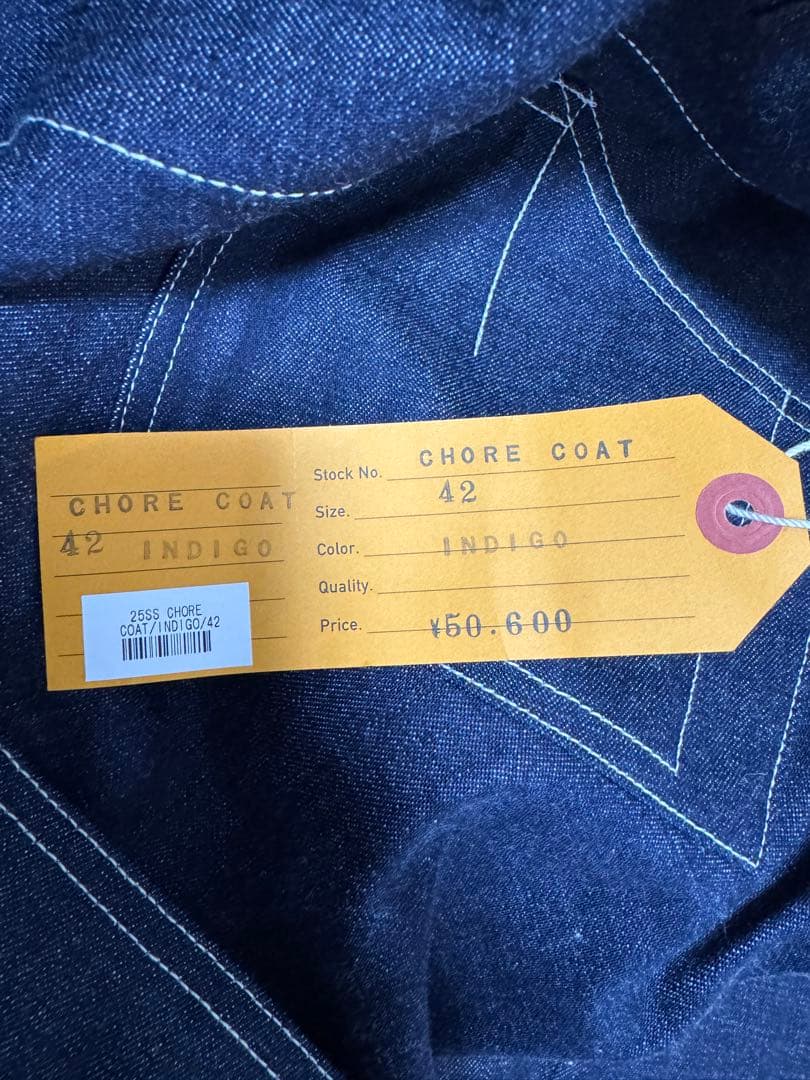 新品未使用ATLAST&CO 25SS カバーオールLot755 42