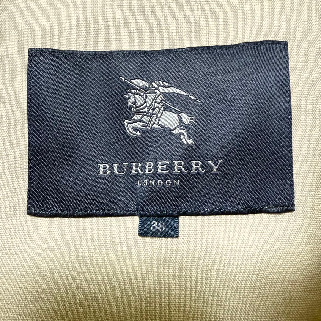 BURBERRY 麻 コート 三陽商会 38