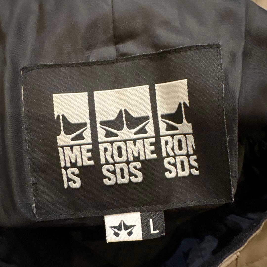 美品 ROME スノーボードパンツ Lサイズ カーキ