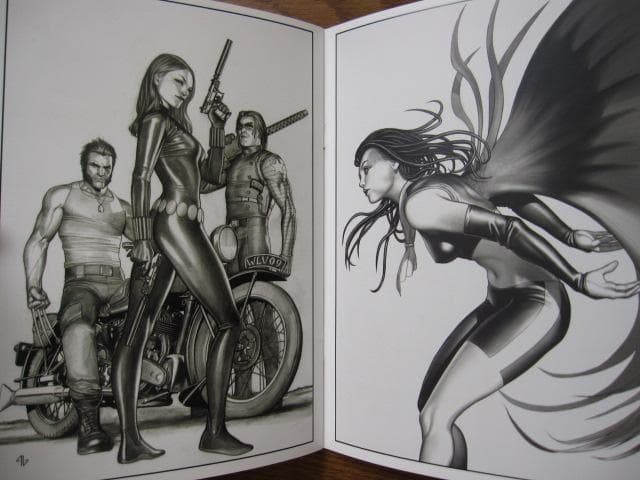 Adi Granov Illustration 1　アディ・グラノフ　直筆サイン