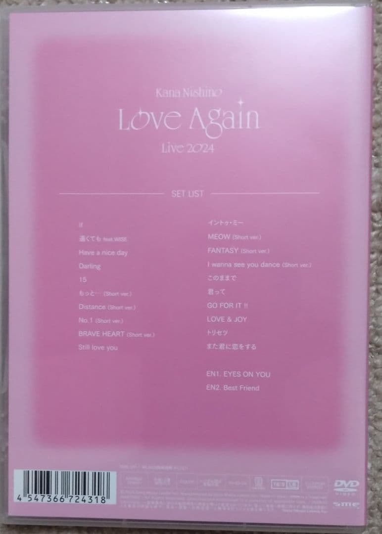 西野カナ/Kana Nishino Love Again Live 2024