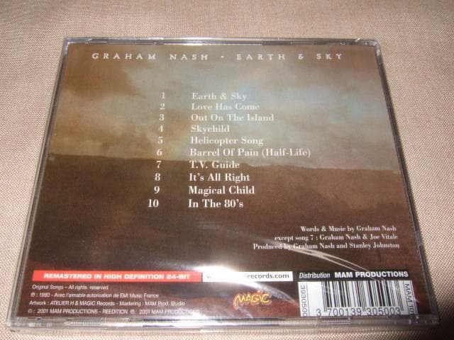 GRAHAM NASH,新品,AOR,STEVE LUKATHER,CSN&Y