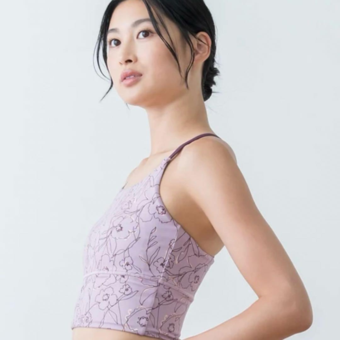 【Web限定品　秋の最新作・SUKALA】ブラトップ単品　ピンク