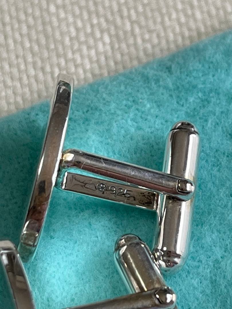 Tiffany & Co. シルバー 925オーバルカフリンクス
