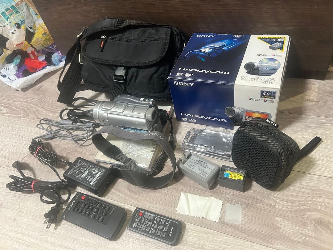 SONY Handycam DCR-DVD 505 4.0メガピクセル 本体