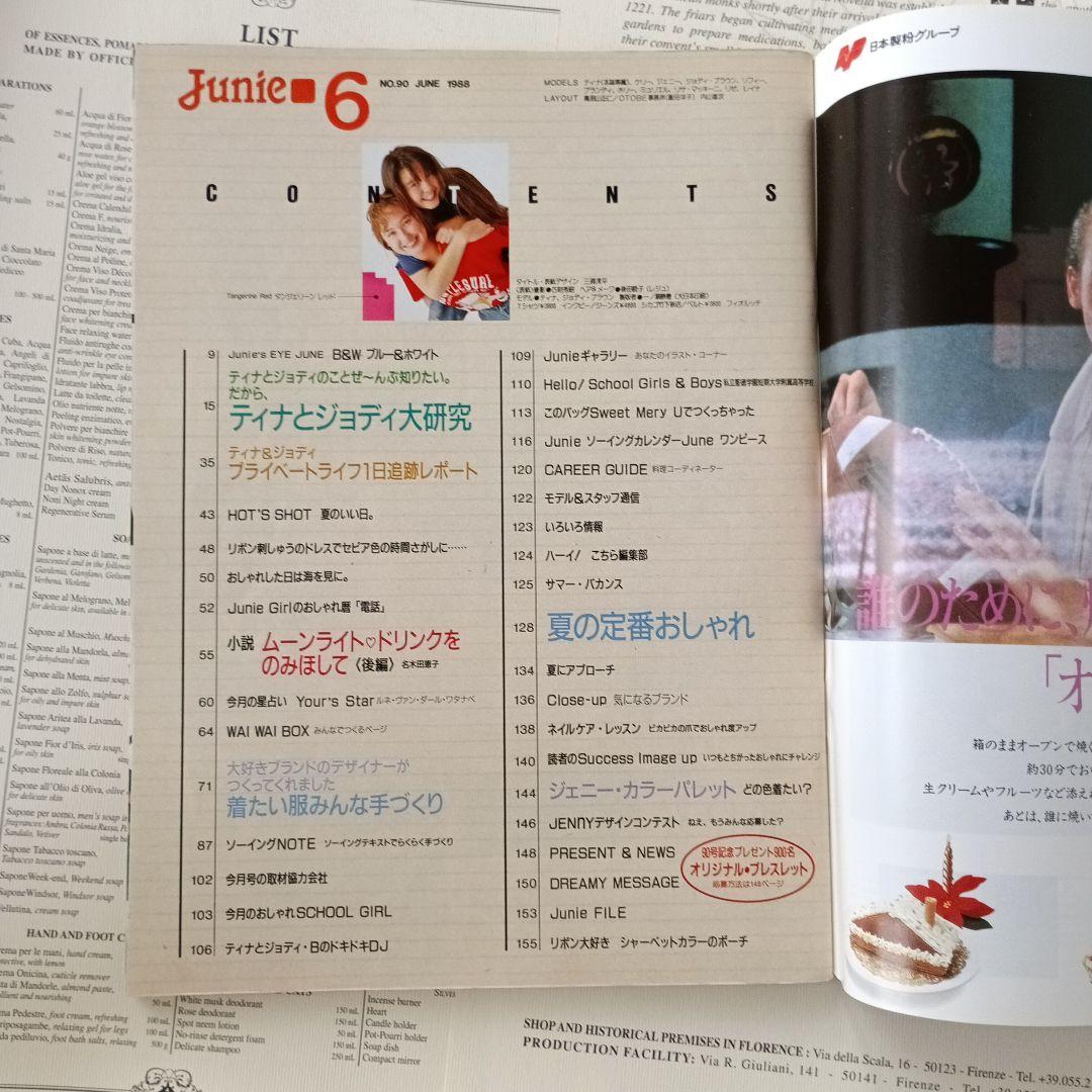 Junie 6月号　1988