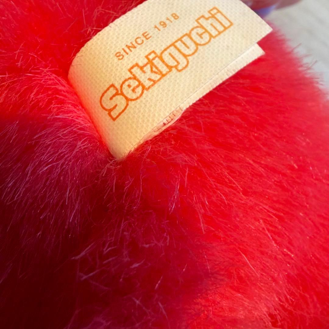 美品　セキグチ　モンチッチ　静岡 いちごちゃん ぬいぐるみ　sekiguchi