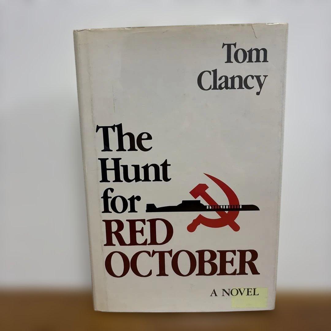 洋書 THE HUNT FOR RED OCTOBER, First Edition
