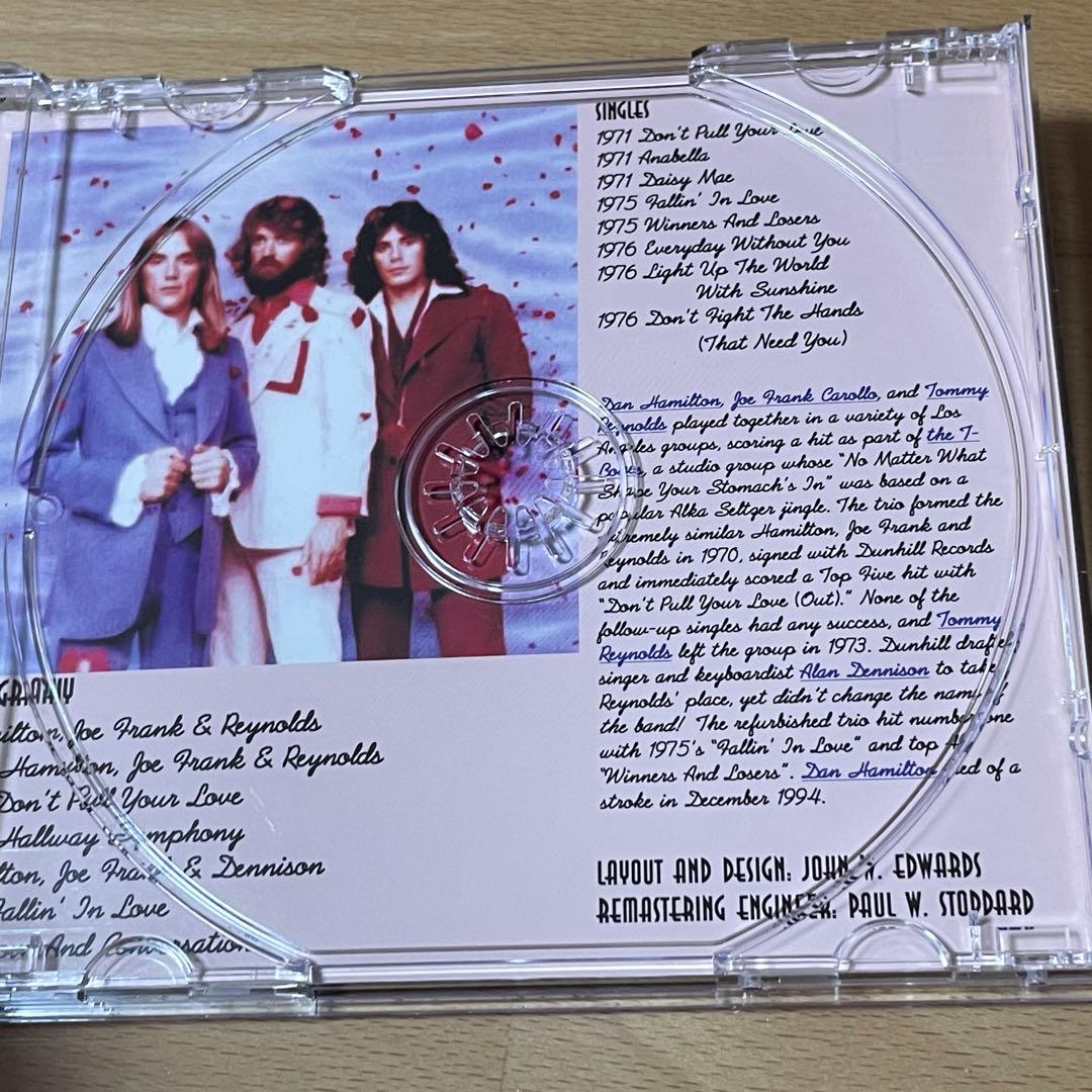 洋楽 Hamilton, Joe Frank & Reynolds AOR