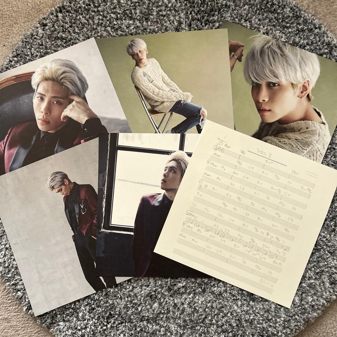 SHINee ジョンヒョンLP盤　直筆サイン入り