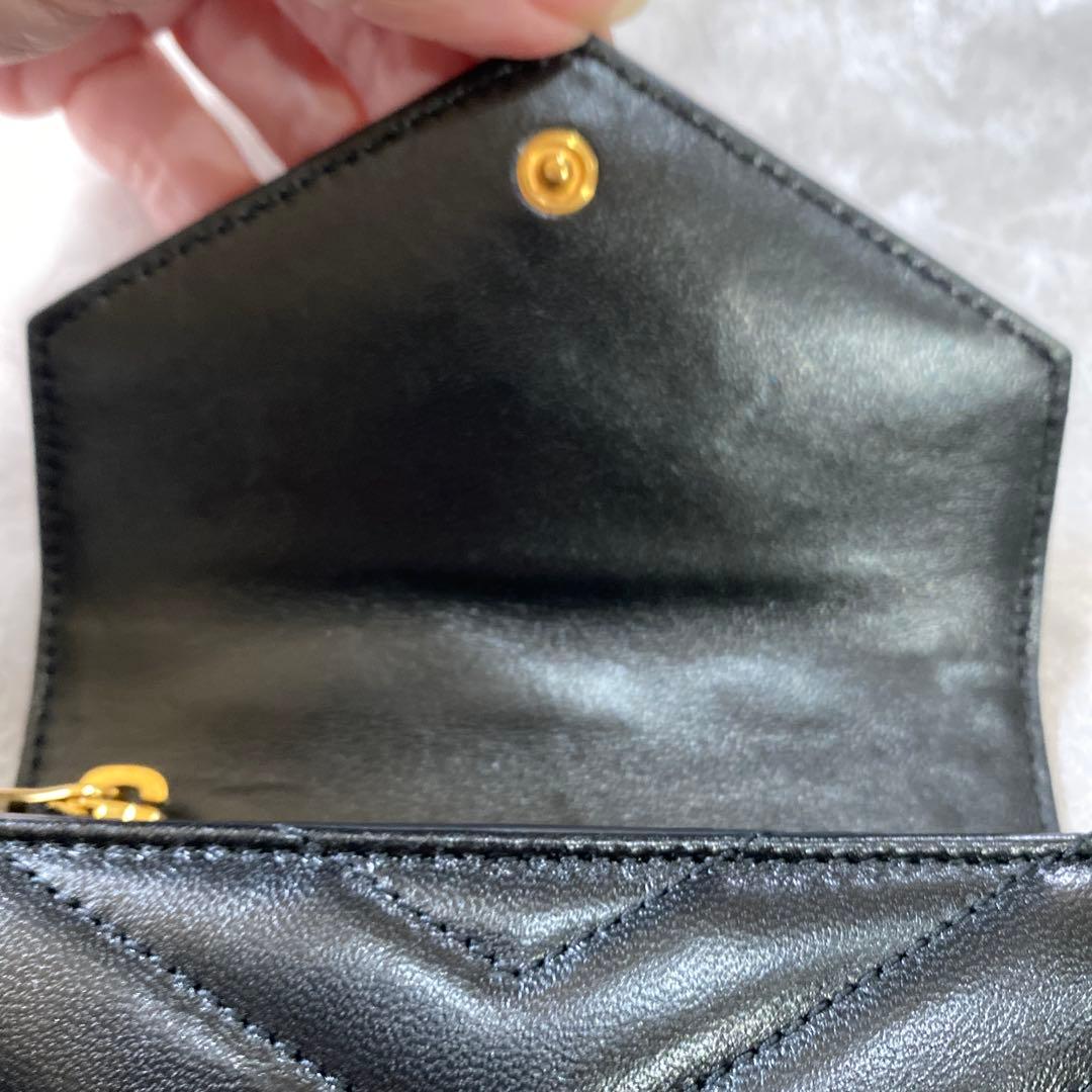 SAINT LAURENT ブラック財布