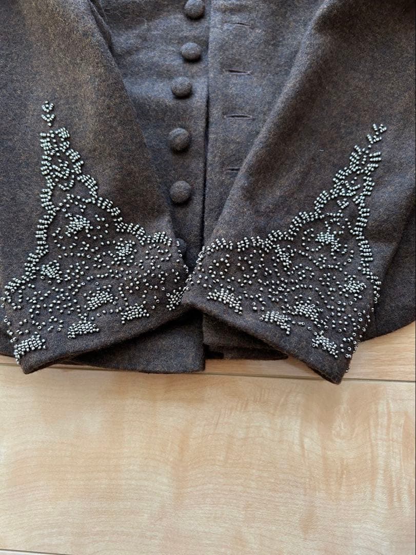 Ralph Lauren ラルフローレン　ビーズ装飾 ジャケット　ブラウス