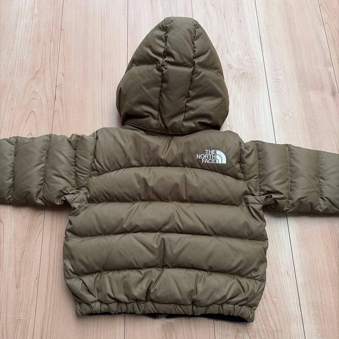 美品　THE NORTH FACE フード付きダウンジャケット 90