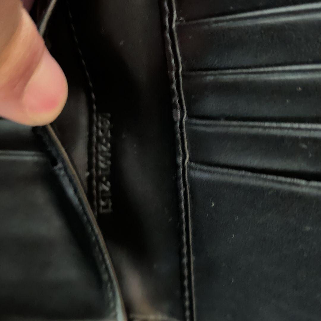 GUCCI 二つ折り財布 ブラック グレー