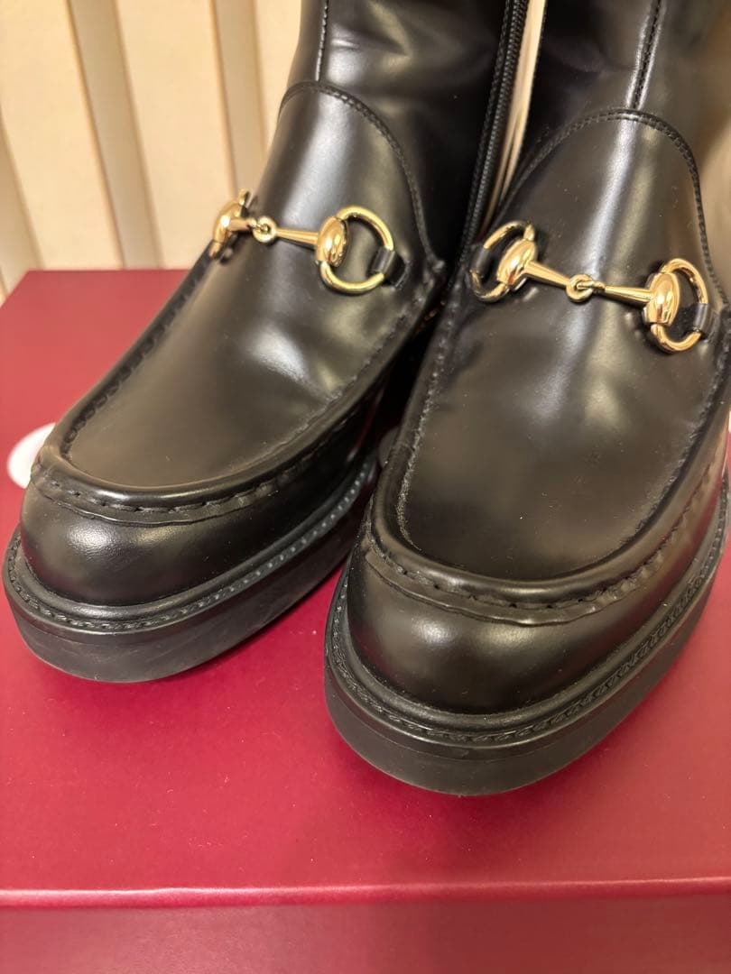 satoka グッチ　GUCCI ショートブーツ　現行品