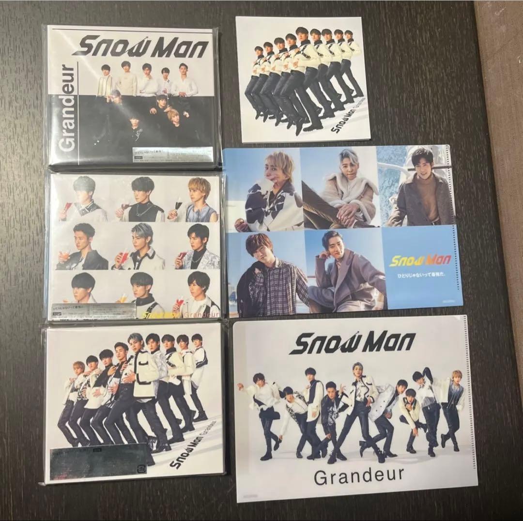 Man スノーマン　CD 雑誌　まとめ売り