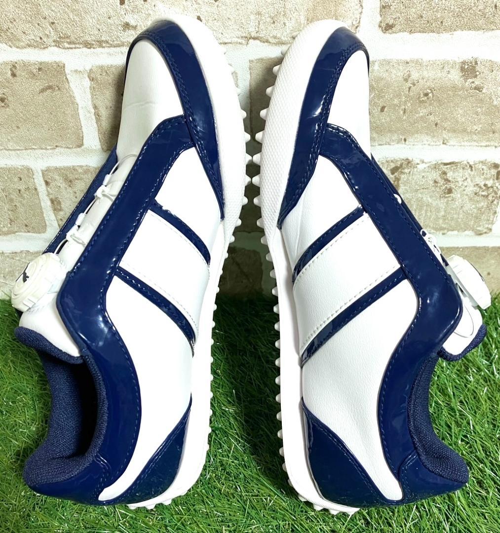 美品 プーマゴルフ PUMA GOLF ゴルフシューズ 23.5cm ボア