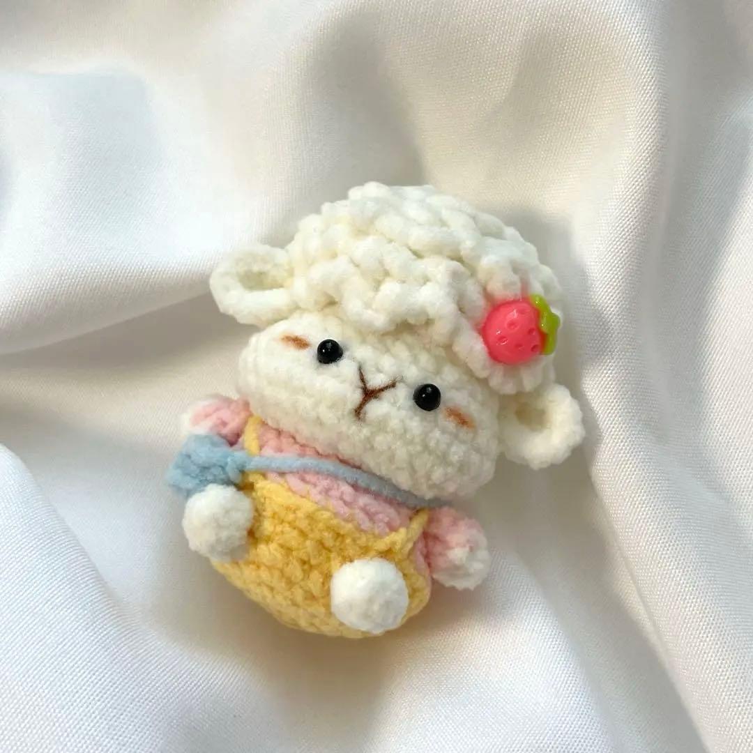 ❁*!様 【再販未定　】あみぐるみ　ぬいぐるみ　編み物 ひつじ