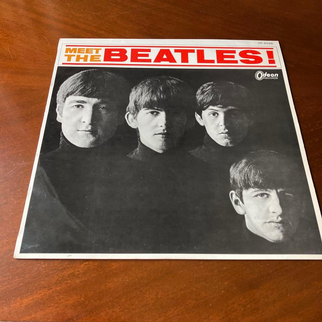 ビートルズ　Beatles オデオン　赤盤　矢印帯　OR-8026 補充票付