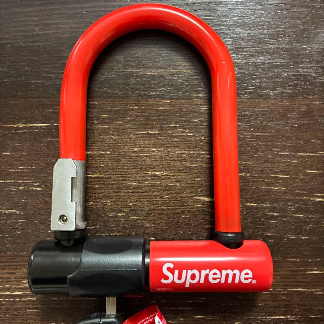 Kryptonite Supreme 赤 Uロック 3鍵付き