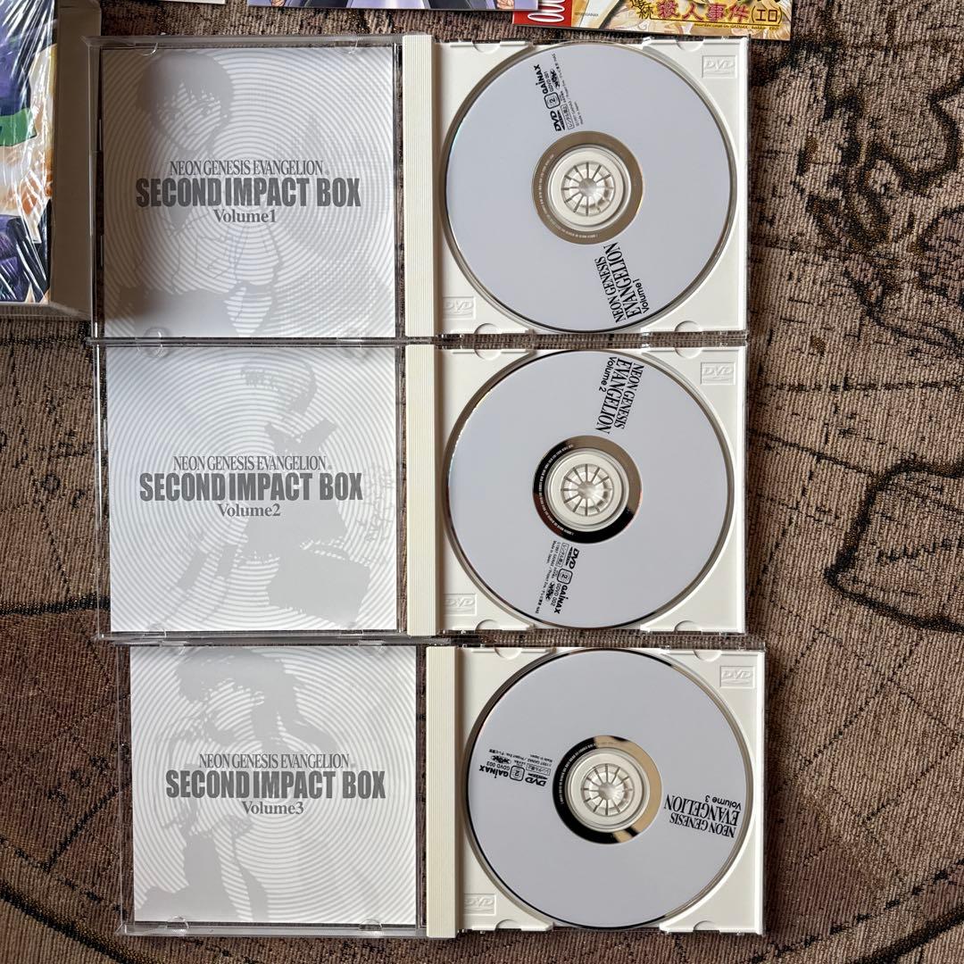 未開封 新世紀エヴァンゲリオン SECOND IMPACT BOX 全巻セット